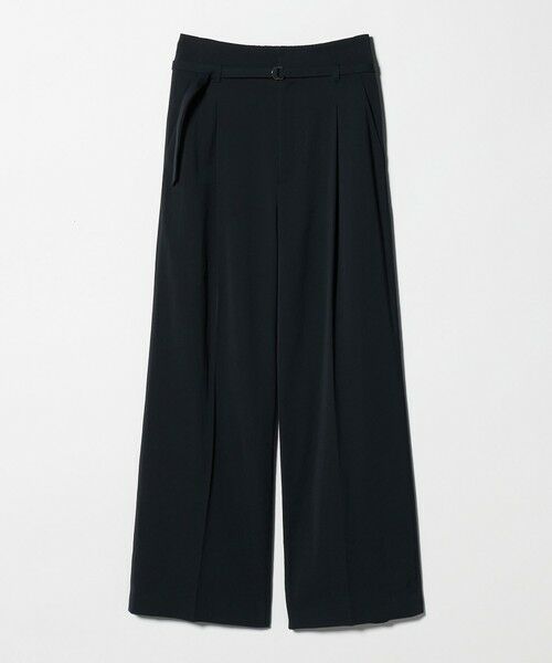 green label relaxing / グリーンレーベル リラクシング スラックス・ドレスパンツ | ［size SHORT/TALLあり］サラフール ワイド パンツ ストレッチ 接触冷感 UVカット | 詳細28