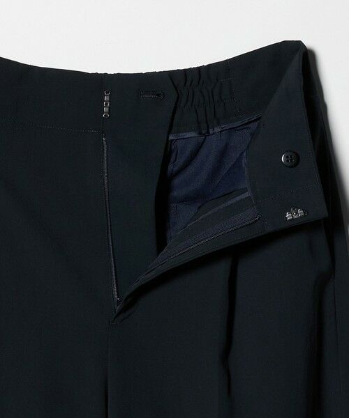 green label relaxing / グリーンレーベル リラクシング スラックス・ドレスパンツ | ［size SHORT/TALLあり］サラフール ワイド パンツ ストレッチ 接触冷感 UVカット | 詳細30