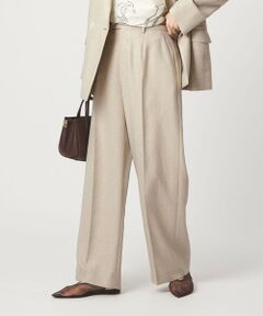［size SHORT/TALLあり］リネンライク ストレート パンツ