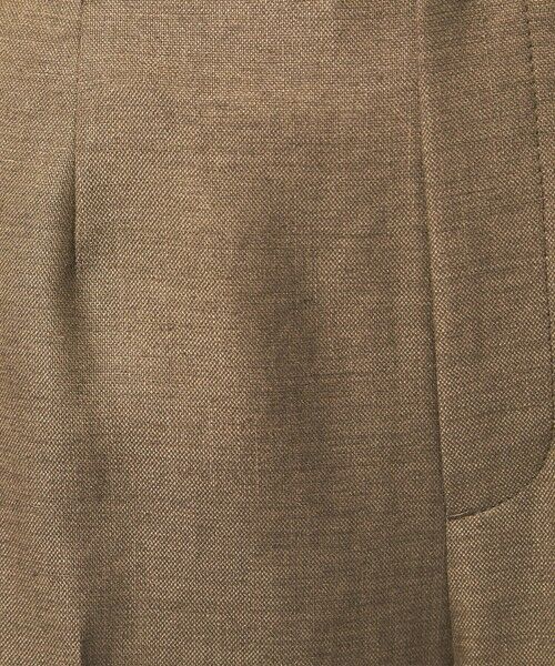 green label relaxing / グリーンレーベル リラクシング スラックス・ドレスパンツ | ［size SHORT/TALLあり］リネンライク ストレート パンツ | 詳細17