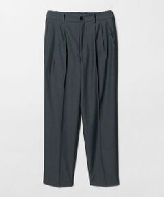 green label relaxing / グリーンレーベル リラクシング スラックス・ドレスパンツ | ［size SHORT/TALLあり］Daily Chic タック スリム パンツ