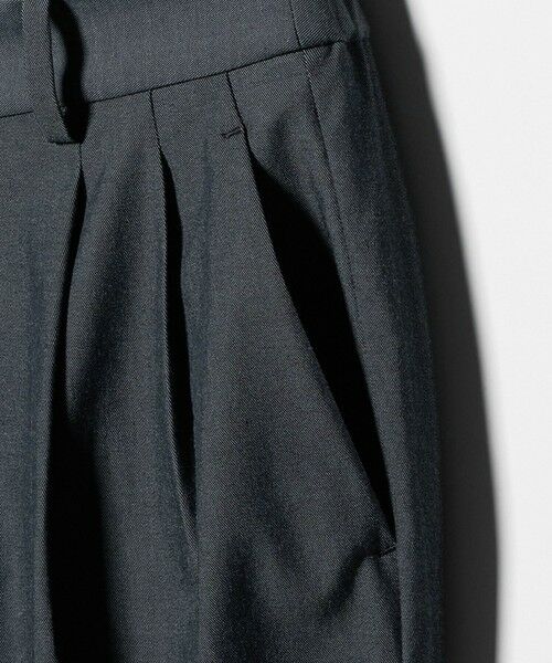 green label relaxing / グリーンレーベル リラクシング スラックス・ドレスパンツ | ［size SHORT/TALLあり］Daily Chic タック スリム パンツ | 詳細6