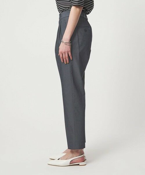 green label relaxing / グリーンレーベル リラクシング スラックス・ドレスパンツ | ［size SHORT/TALLあり］Daily Chic タック スリム パンツ | 詳細13