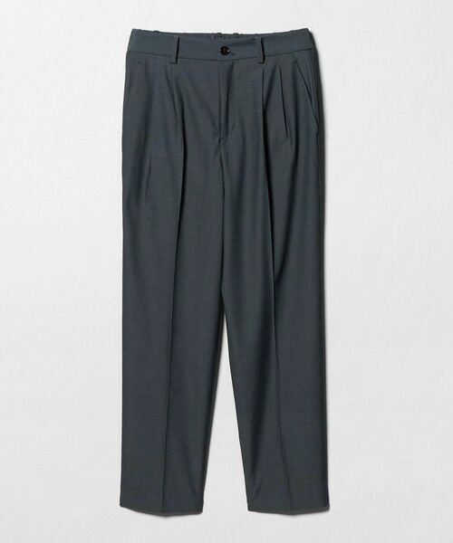 green label relaxing / グリーンレーベル リラクシング スラックス・ドレスパンツ | ［size SHORT/TALLあり］Daily Chic タック スリム パンツ（その他1）