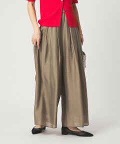 green label relaxing / グリーンレーベル リラクシング その他パンツ | ［size SHORTあり］エアリー シアー イージー ワイド パンツ