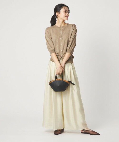 green label relaxing / グリーンレーベル リラクシング その他パンツ | ［size SHORTあり］エアリー シアー イージー ワイド パンツ | 詳細6