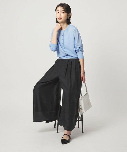 green label relaxing / グリーンレーベル リラクシング その他パンツ | ［size SHORTあり］エアリー シアー イージー ワイド パンツ | 詳細11