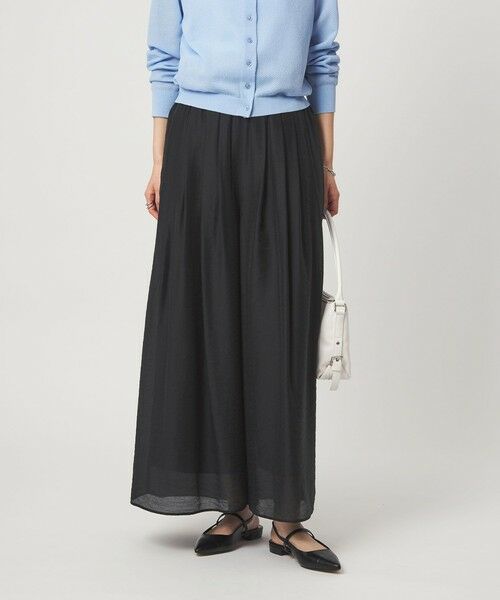 green label relaxing / グリーンレーベル リラクシング その他パンツ | ［size SHORTあり］エアリー シアー イージー ワイド パンツ | 詳細12