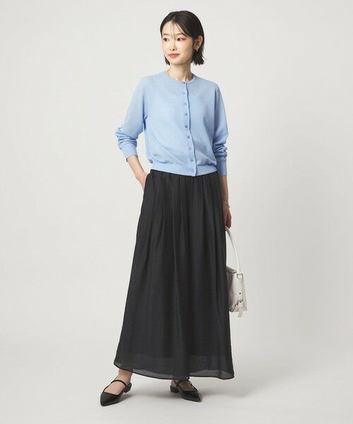 green label relaxing / グリーンレーベル リラクシング その他パンツ | ［size SHORTあり］エアリー シアー イージー ワイド パンツ | 詳細14