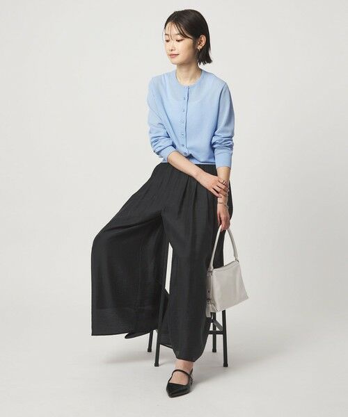 green label relaxing / グリーンレーベル リラクシング その他パンツ | ［size SHORTあり］エアリー シアー イージー ワイド パンツ | 詳細10