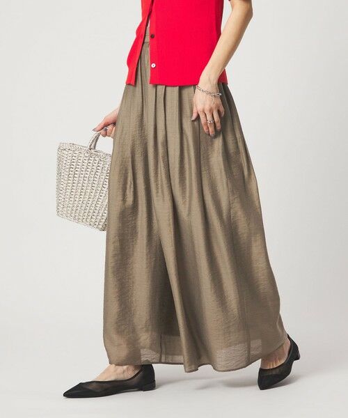 green label relaxing / グリーンレーベル リラクシング その他パンツ | ［size SHORTあり］エアリー シアー イージー ワイド パンツ | 詳細16