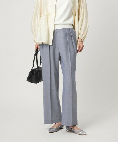 green label relaxing / グリーンレーベル リラクシング スラックス・ドレスパンツ | ［size SHORT/TALLあり］Daily Chic コンフィ— ワイド パンツ | 詳細24