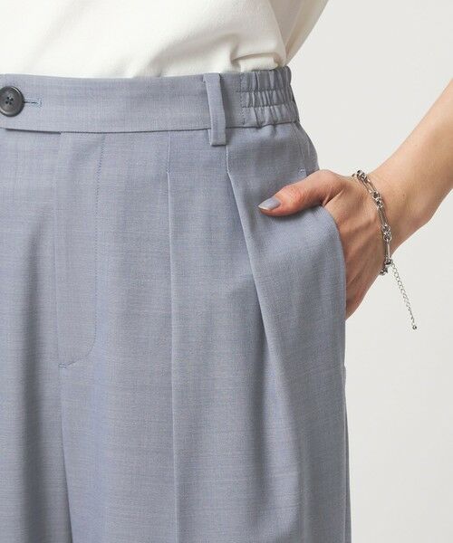green label relaxing / グリーンレーベル リラクシング スラックス・ドレスパンツ | ［size SHORT/TALLあり］Daily Chic コンフィ— ワイド パンツ | 詳細27