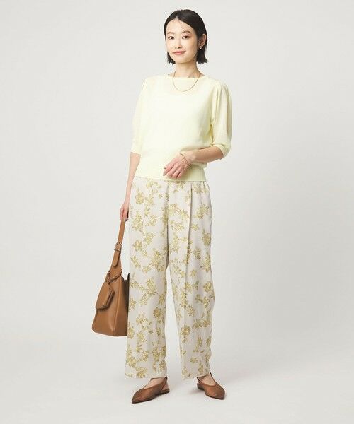 green label relaxing / グリーンレーベル リラクシング その他パンツ | フラワー プリント パンツ | 詳細6