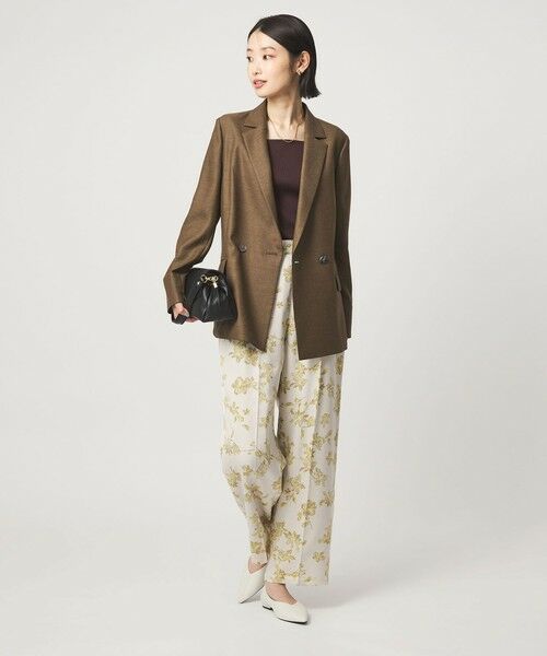 green label relaxing / グリーンレーベル リラクシング その他パンツ | フラワー プリント パンツ | 詳細7