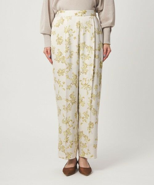 green label relaxing / グリーンレーベル リラクシング その他パンツ | フラワー プリント パンツ | 詳細8