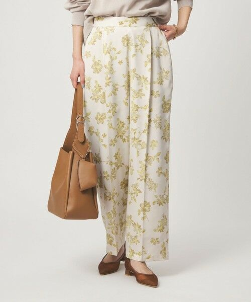 green label relaxing / グリーンレーベル リラクシング その他パンツ | フラワー プリント パンツ | 詳細2