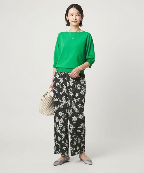 green label relaxing / グリーンレーベル リラクシング その他パンツ | フラワー プリント パンツ | 詳細19