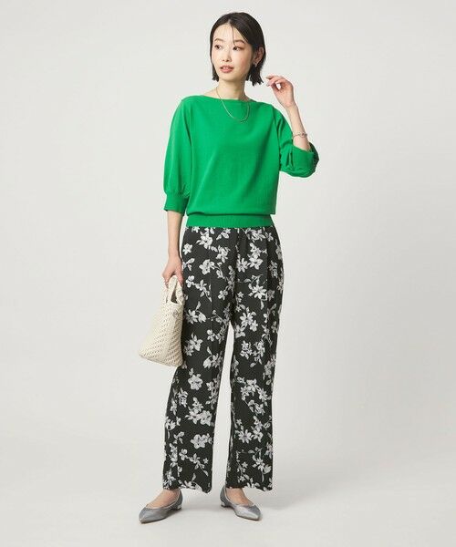 green label relaxing / グリーンレーベル リラクシング その他パンツ | フラワー プリント パンツ | 詳細20