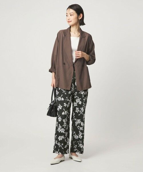 green label relaxing / グリーンレーベル リラクシング その他パンツ | フラワー プリント パンツ | 詳細21