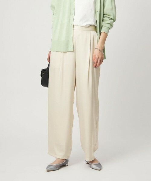 green label relaxing / グリーンレーベル リラクシング その他パンツ | サテン パンツ | 詳細2
