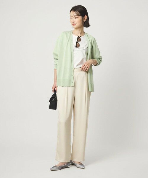 green label relaxing / グリーンレーベル リラクシング その他パンツ | サテン パンツ | 詳細3