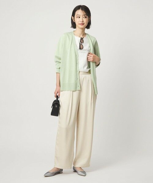 green label relaxing / グリーンレーベル リラクシング その他パンツ | サテン パンツ | 詳細4