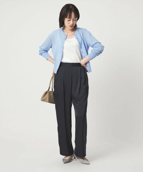 green label relaxing / グリーンレーベル リラクシング その他パンツ | サテン パンツ | 詳細25