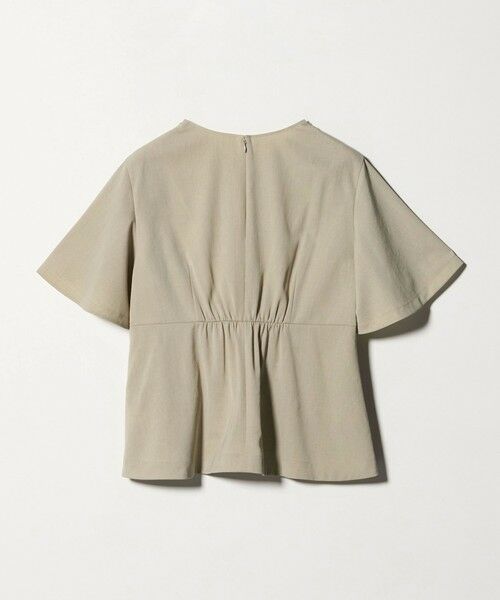 green label relaxing / グリーンレーベル リラクシング シャツ・ブラウス | ［size SHORTあり］サラフール タック ブラウス ストレッチ 接触冷感 UVカット | 詳細12