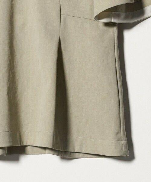 green label relaxing / グリーンレーベル リラクシング シャツ・ブラウス | ［size SHORTあり］サラフール タック ブラウス ストレッチ 接触冷感 UVカット | 詳細14