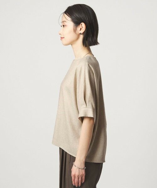 green label relaxing / グリーンレーベル リラクシング シャツ・ブラウス | リネンライク ブラウス マシンウォッシャブル ストレッチ UVカット | 詳細6