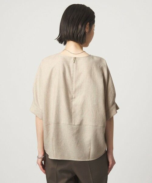 green label relaxing / グリーンレーベル リラクシング シャツ・ブラウス | リネンライク ブラウス マシンウォッシャブル ストレッチ UVカット | 詳細7