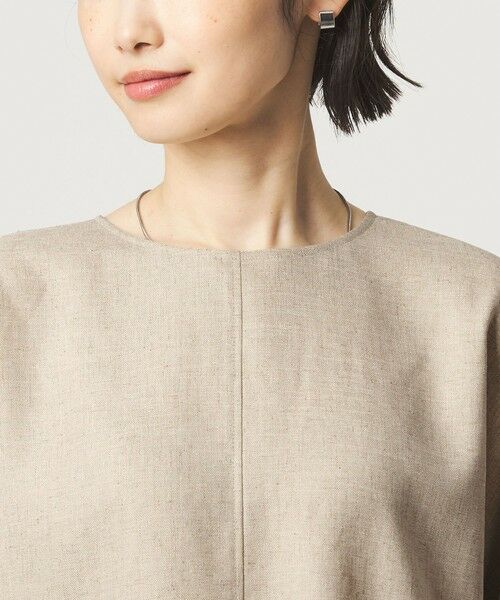 green label relaxing / グリーンレーベル リラクシング シャツ・ブラウス | リネンライク ブラウス マシンウォッシャブル ストレッチ UVカット | 詳細8