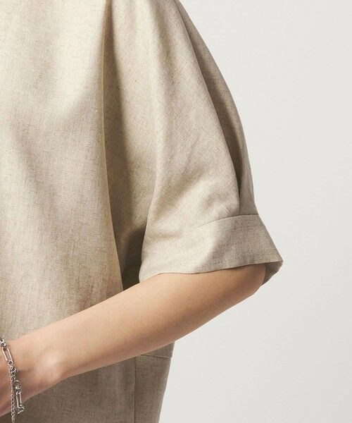 green label relaxing / グリーンレーベル リラクシング シャツ・ブラウス | リネンライク ブラウス マシンウォッシャブル ストレッチ UVカット | 詳細13