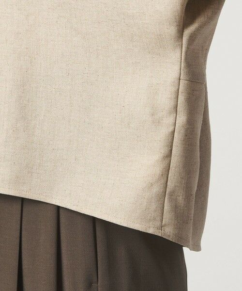 green label relaxing / グリーンレーベル リラクシング シャツ・ブラウス | リネンライク ブラウス マシンウォッシャブル ストレッチ UVカット | 詳細14