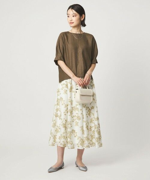 green label relaxing / グリーンレーベル リラクシング シャツ・ブラウス | リネンライク ブラウス マシンウォッシャブル ストレッチ UVカット | 詳細22