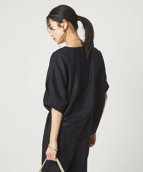 green label relaxing / グリーンレーベル リラクシング シャツ・ブラウス | リネンライク ブラウス マシンウォッシャブル ストレッチ UVカット | 詳細26