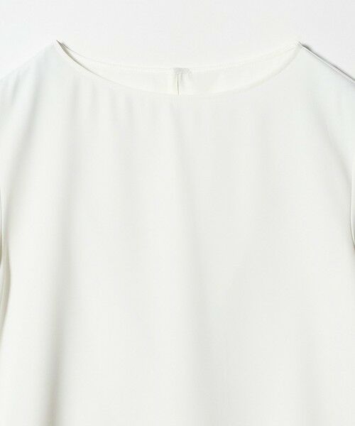 green label relaxing / グリーンレーベル リラクシング シャツ・ブラウス | クルーネック ショートスリーブ ブラウス マシンウォッシャブル UVカット | 詳細1