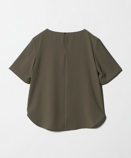 green label relaxing / グリーンレーベル リラクシング シャツ・ブラウス | クルーネック ショートスリーブ ブラウス マシンウォッシャブル UVカット | 詳細3