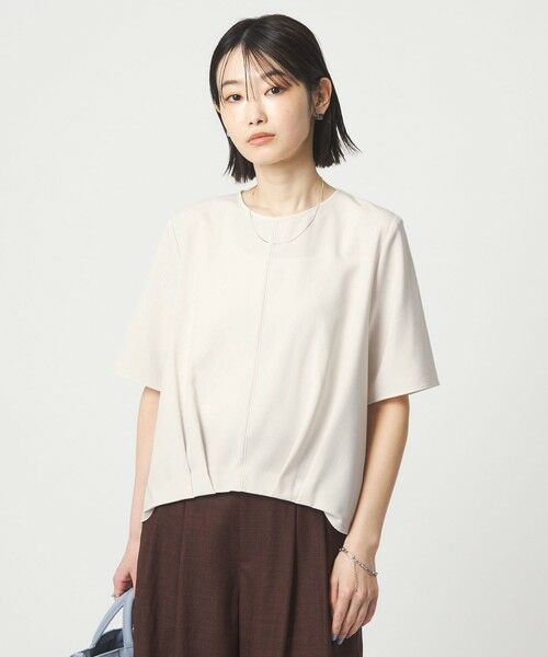 green label relaxing / グリーンレーベル リラクシング シャツ・ブラウス | ライン TEE ブラス | 詳細2