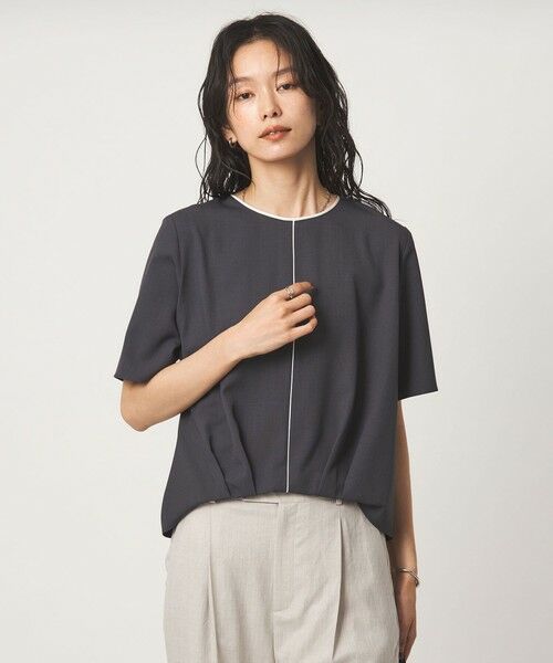green label relaxing / グリーンレーベル リラクシング シャツ・ブラウス | ライン TEE ブラウス | 詳細7