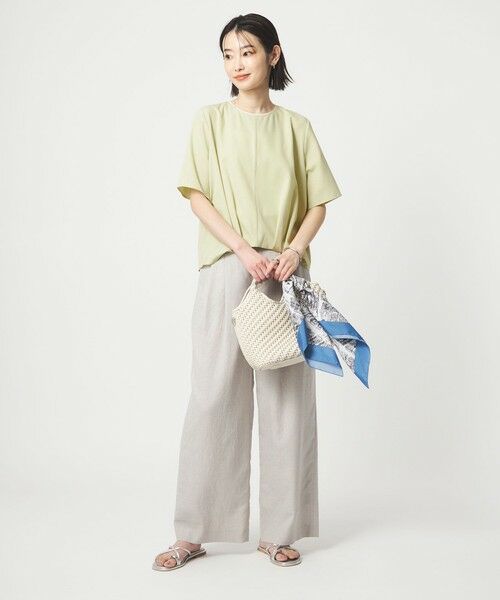 green label relaxing / グリーンレーベル リラクシング シャツ・ブラウス | ライン TEE ブラス | 詳細8