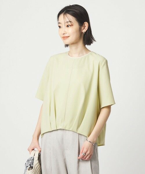 green label relaxing / グリーンレーベル リラクシング シャツ・ブラウス | ライン TEE ブラス | 詳細6
