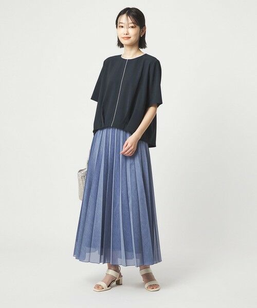 green label relaxing / グリーンレーベル リラクシング シャツ・ブラウス | ライン TEE ブラス | 詳細12