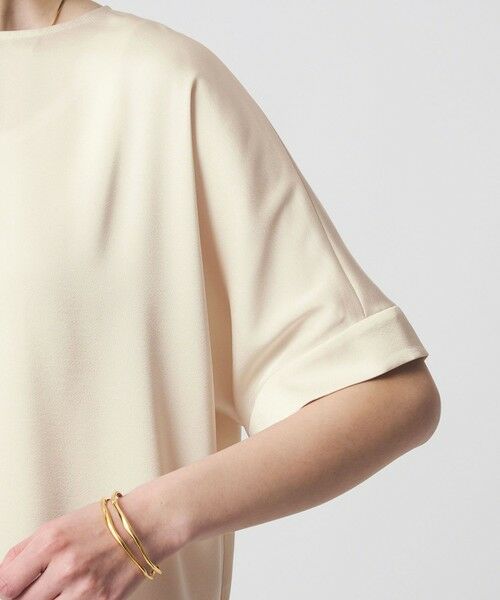green label relaxing / グリーンレーベル リラクシング シャツ・ブラウス | サテン TEE ブラウス | 詳細10