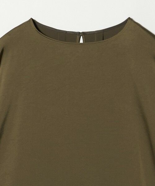 green label relaxing / グリーンレーベル リラクシング シャツ・ブラウス | サテン TEE ブラウス | 詳細19