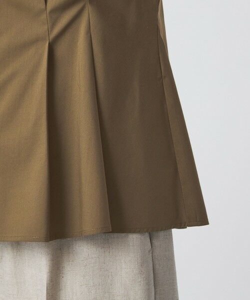 green label relaxing / グリーンレーベル リラクシング シャツ・ブラウス | ウエスト タック フレア シャツ | 詳細17