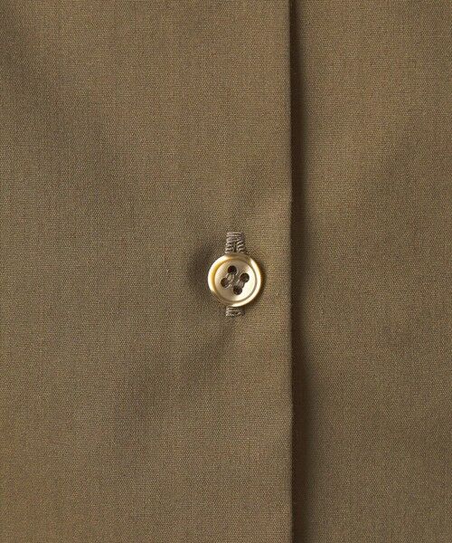 green label relaxing / グリーンレーベル リラクシング シャツ・ブラウス | ウエスト タック フレア シャツ | 詳細18