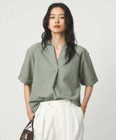 green label relaxing / グリーンレーベル リラクシング カットソー | サッカー スキッパー プルオーバー カットソー