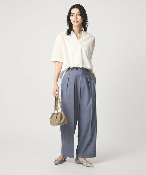 green label relaxing / グリーンレーベル リラクシング カットソー | サッカー スキッパー プルオーバー カットソー | 詳細2